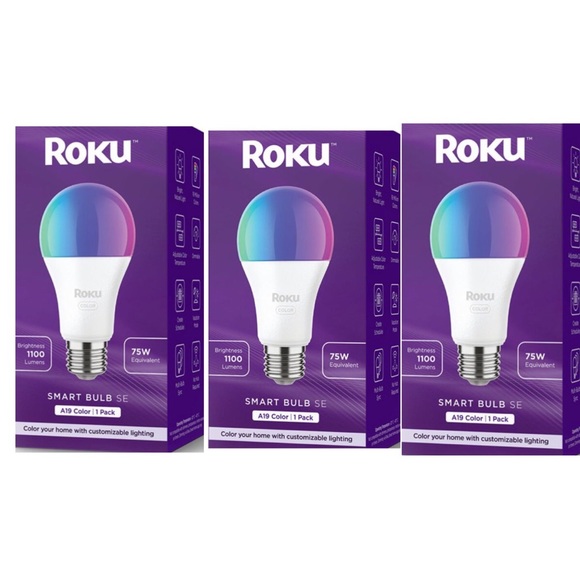 3 - Roku White/Color Smart Bulbs without a Hub! - Picture 2 of 8